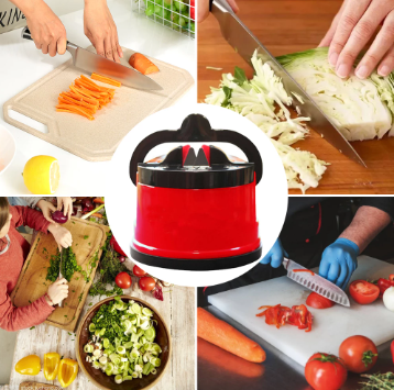 Knisha- Afilador de cuchillos profesional - ( 2+1 De REGALO 🔥 )